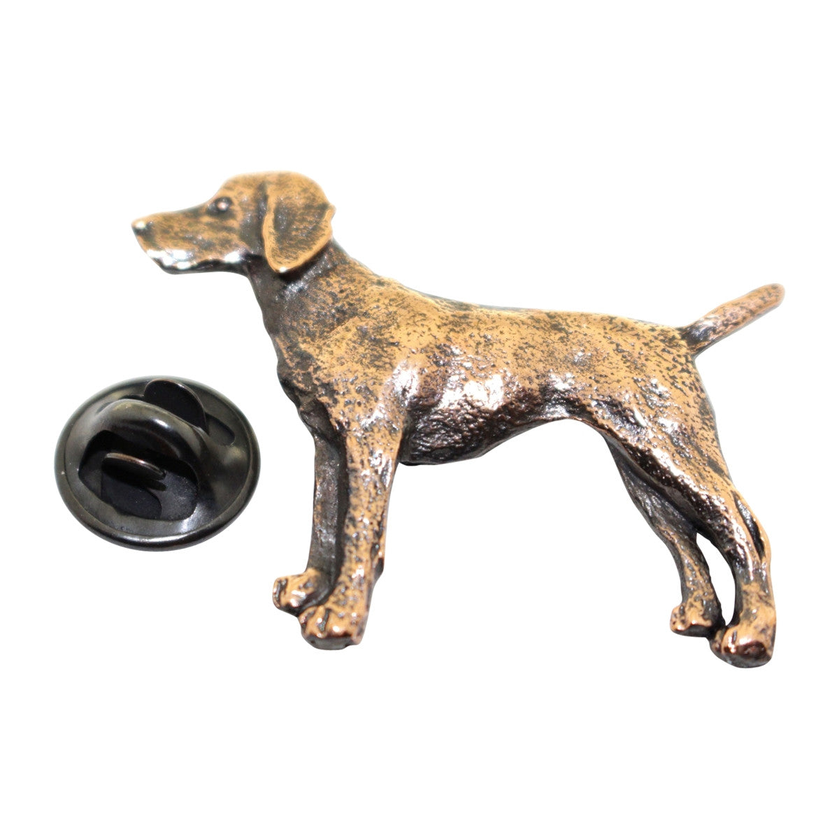Vizsla Pin ~ Antiqued Copper ~ Lapel Pin ~ Sarah's Treats & Treasures